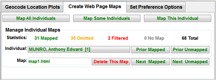 Create Web Page Maps