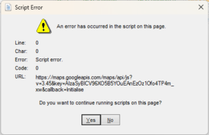 Script Error